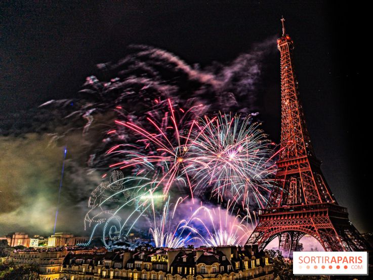 Feu d'artifice du 14 juillet de Paris 2024, les photos 