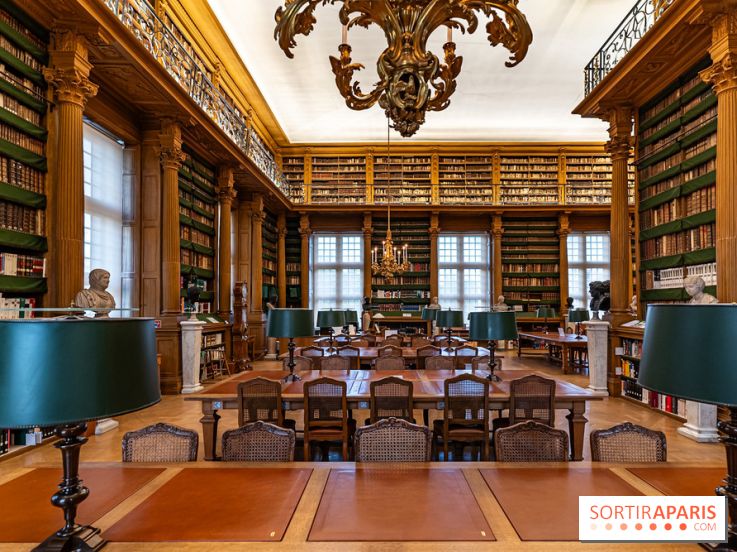 La bibliothèque Mazarine à l'Institut de France - les photos  -  A7C2064 HDR