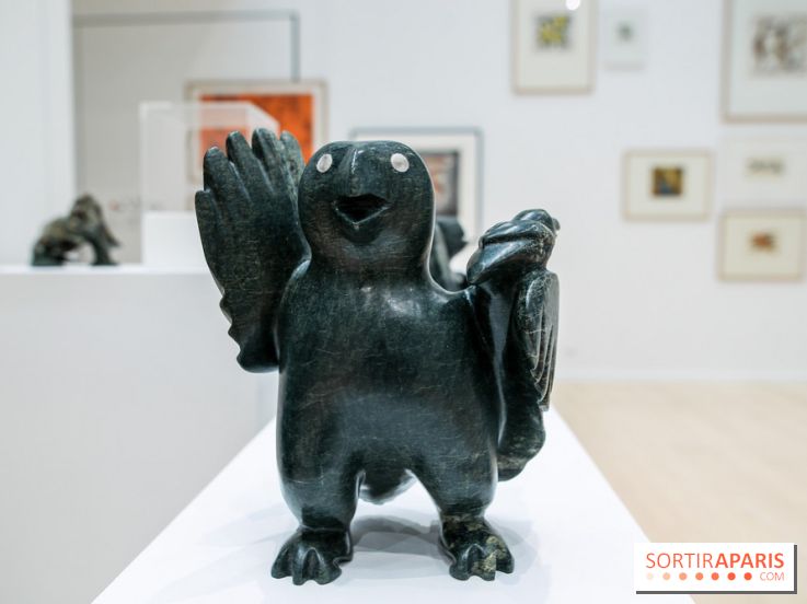 Exposition sur l'art inuit au Centre culturel canadien, nos photos