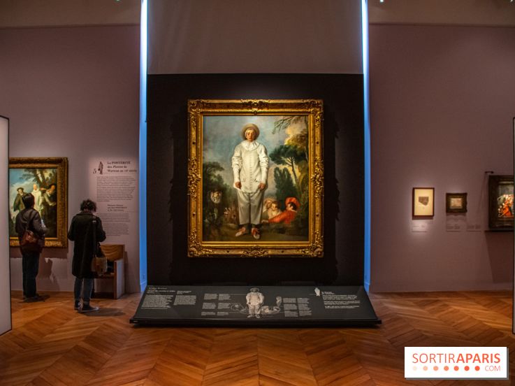 Exposition événement Revoir Watteau au musée du Louvre, autour de la figure de Pierrot