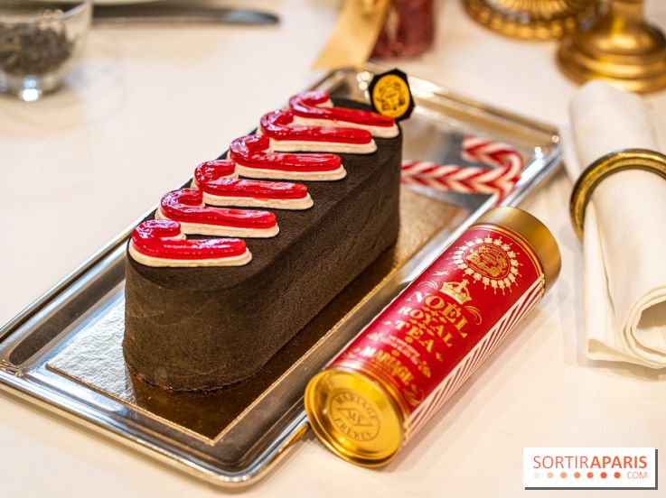 Les bûches originales au thé de Mariage Frères et ses thés de Noël 2024 -  A7C2626