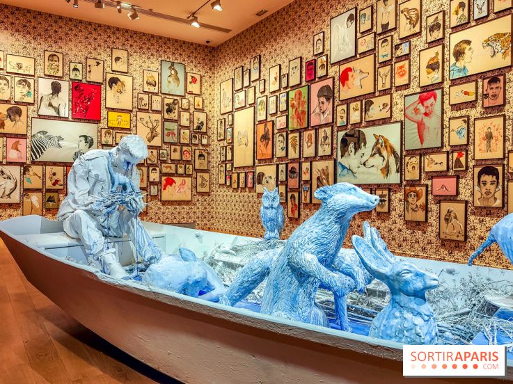 S'éclairer sans fin : l'exposition poétique d'Edi Dubien au musée de la Chasse et de la Nature - photos - IMG20241209145651