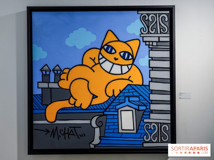 M. Chat, nos photos de son expo à la Galerie Brugier-Rigail