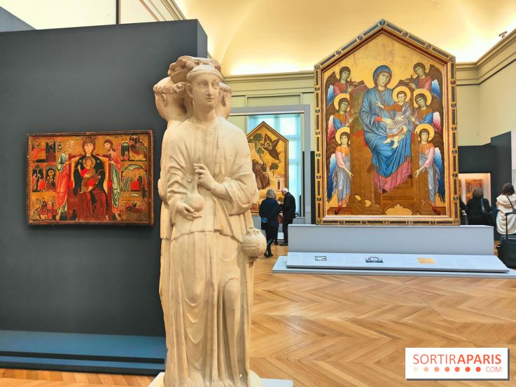 Revoir Cimabue : la peinture italienne médiévale s'expose au musée du Louvre - nos photos