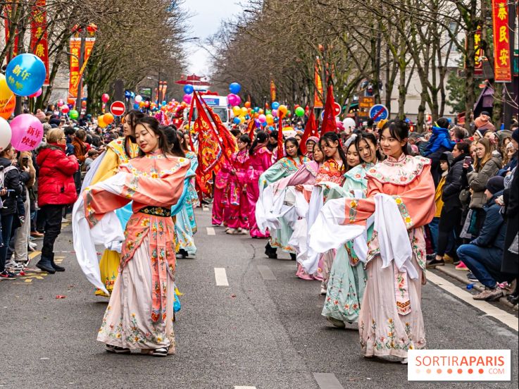 Défilé du Nouvel an Lunaire - Chinois 2025 Paris 13e - les photos