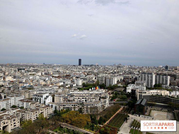 Ballon de Paris au parc André-Citroën : nos photos du vol à bord de l'aéronef -  visuel Paris - vue aérienne Paris - vue toit Paris