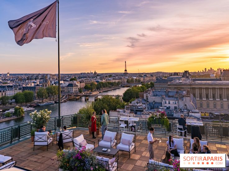 Céleste, le bar estival en rooftop du Cheval Blanc se dévoile