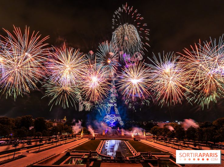 Le feu d’artifice du 14 juillet 2025 de Paris - les photos
