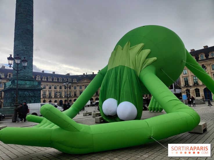 Art Basel Paris 2025 : Kermit la Grenouille s'installe sur la place Vendôme  - fotor 1760961423311
