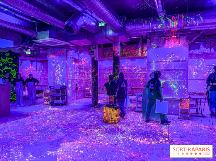 Paint Invaders : l'expérience d’art immersive et fluorescente unique à Paris