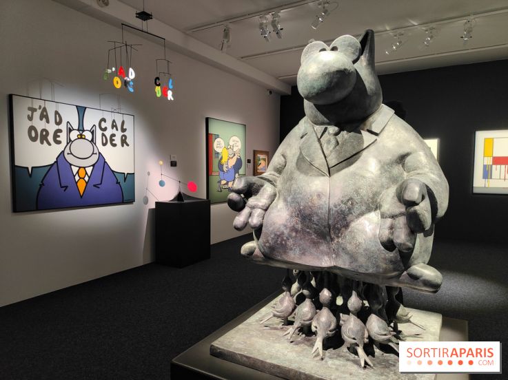 Geluck expose Le Chat : l'exposition rétrospective entre art et humour se dévoile au musée Maillol