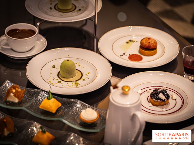 Tea time du Trianon Palace à Versailles dans les Yvelines par Eddy Benghanem - photos - A7C09936