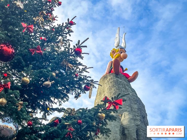 Noël au Parc Astérix 2025, patinoire et marché de Noël  - IMG 7537