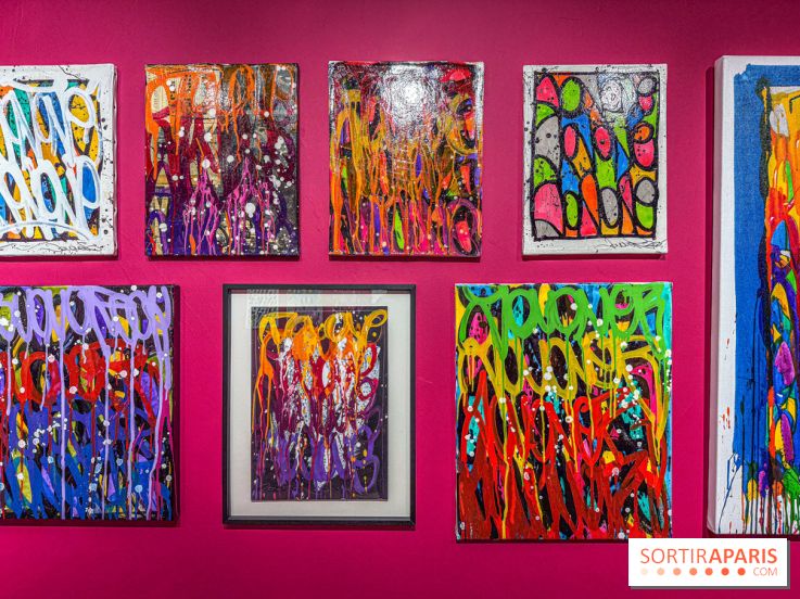 Mini Me : l'exposition de JonOne 100% groovy baby à la galerie Goldshteyn-Saatort - IMG 2325