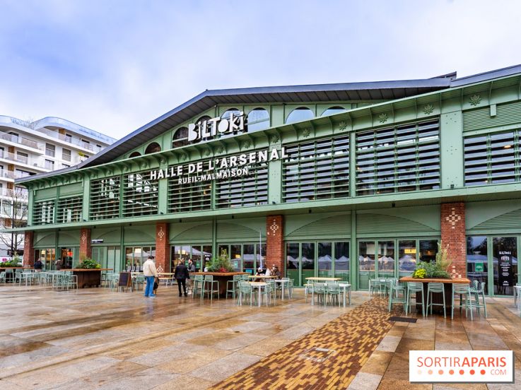 La Halle de l'Arsenal - Biltoki à Rueil-Malmaison, les photos du food court