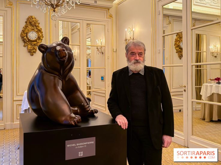 Exposition gratuite au Plaza Athénée : le bestiaire de Michel Bassompierre s'invite au palace - IMG 3956
