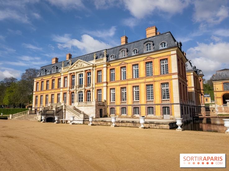 Les tulipes du Château de Dampierre, son jardin anglais et le jardin Le Nôtre