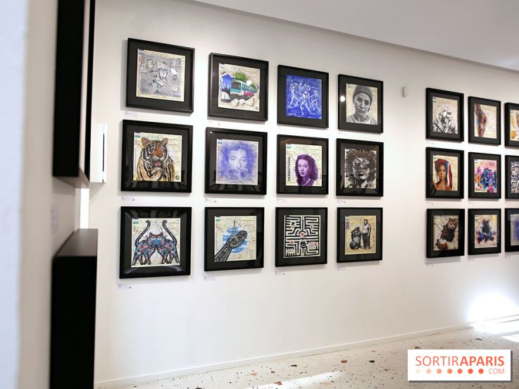 BON PLAN, l'expo de street art autour du plan de métro à Paris - nos photos