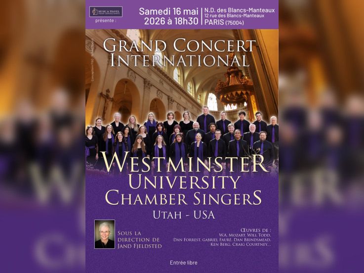 Un chœur américain d’exception en concert aux Blancs-Manteaux à Paris