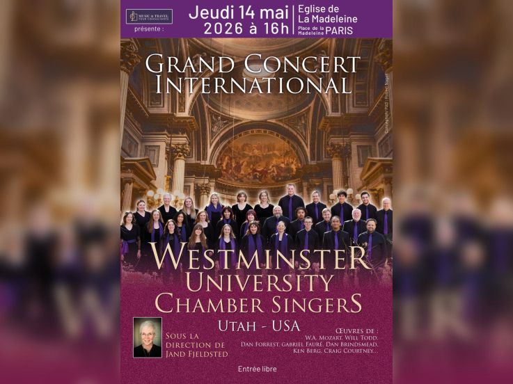 Un chœur de chambre américain en concert exceptionnel à La Madeleine
