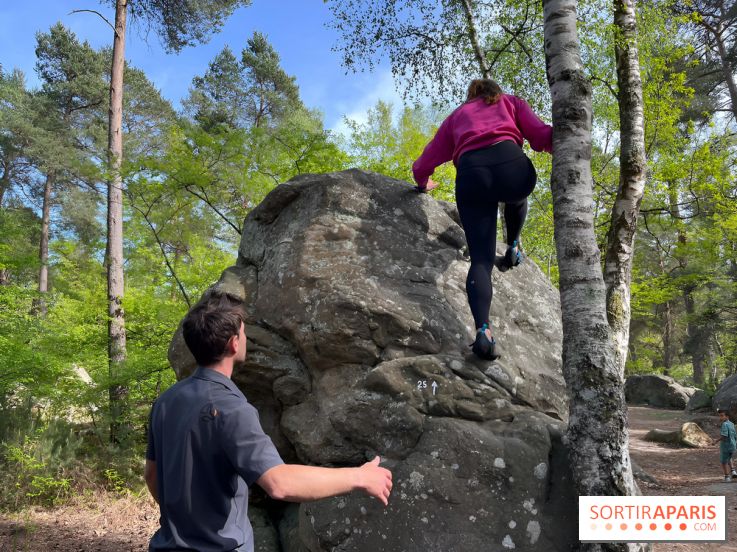 Escalade en Forêt de Fontainebleau - nos photos