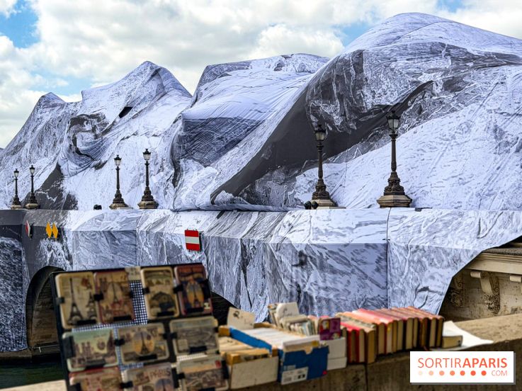 La Caverne du Pont Neuf : le montage de l’installation géante de JR démarre à Paris