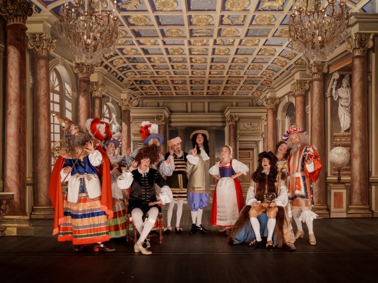 La troupe du Théâtre Molière Sorbonne