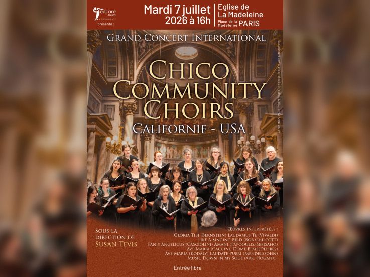 La musique sacrée américaine à l’église de la Madeleine