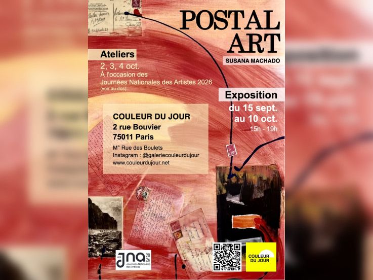 POSTAL ART peintures de Susana MACHADO