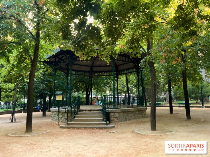 Square des Epinettes, le parc caché du 17e