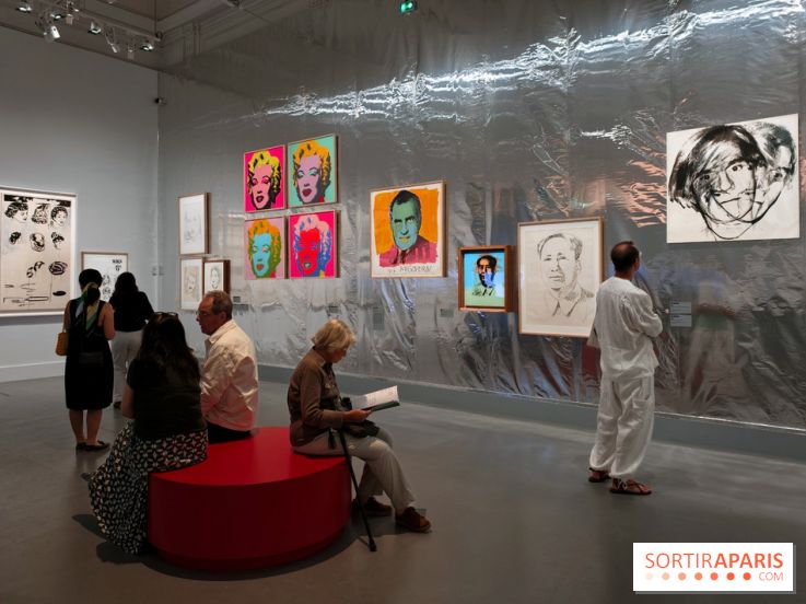 La ligne Warhol : l'exposition sur les œuvres oubliées d'Andy Warhol au musée du Luxembourg
