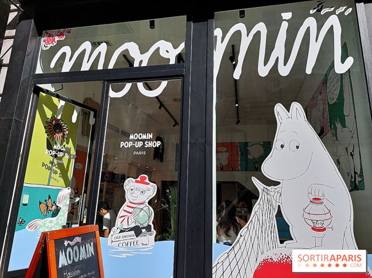 Moomin pop-up shop à Paris, nos photos