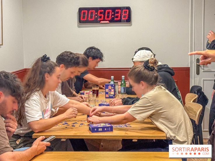 Puzz, café-bar dédié aux puzzles à Paris