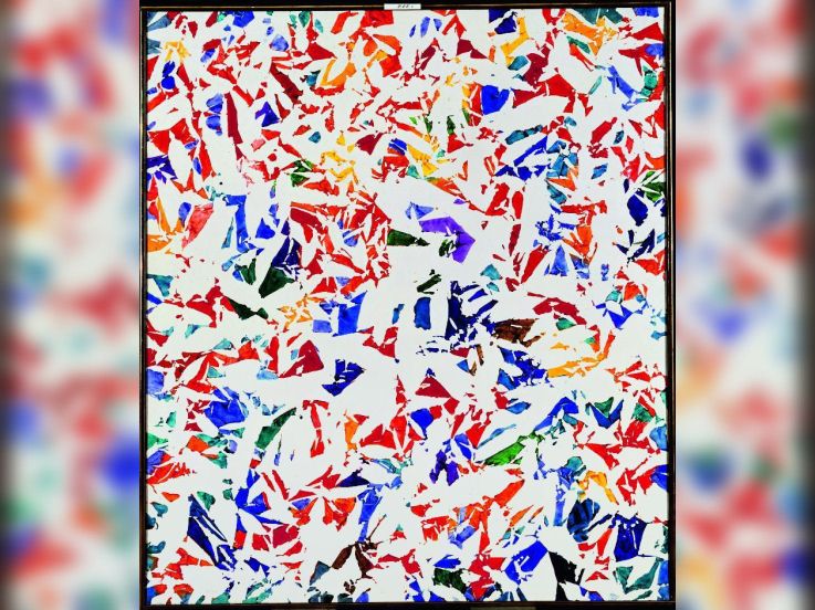 exposition Simon Hantaï Centre Pompidou 2013