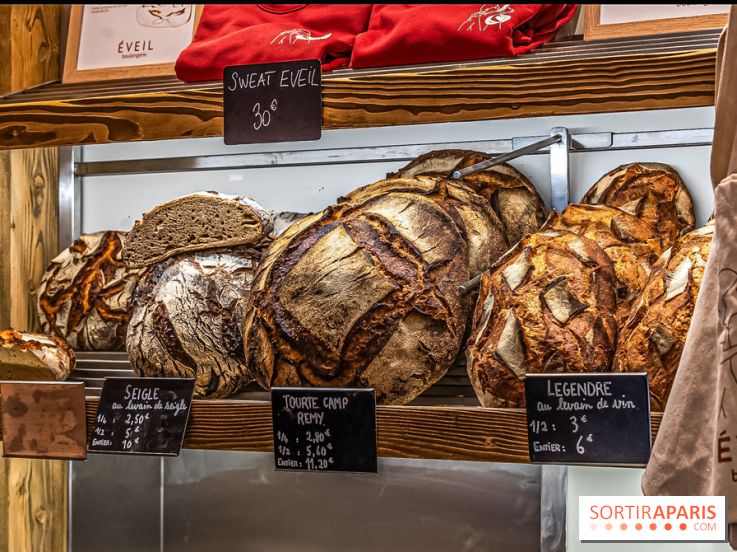 Éveil, la boulangerie aux faines anciennes qui régale les Batignolles à Paris