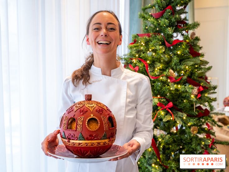 Les bûches de Noël de Nina Métayer 2025 : Noël en Alsace