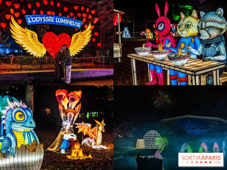 L’Odyssée Lumineuse au Parc Floral 2025, le parcours magique avec spectacle de drones se dévoile