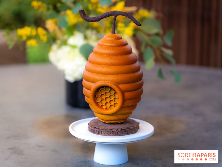 L'oeuf de Pâques Ruche du Mandarin Oriental Paris 2026 par Julien Dugourd