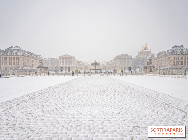 Paris sous la neige ce samedi, les photos