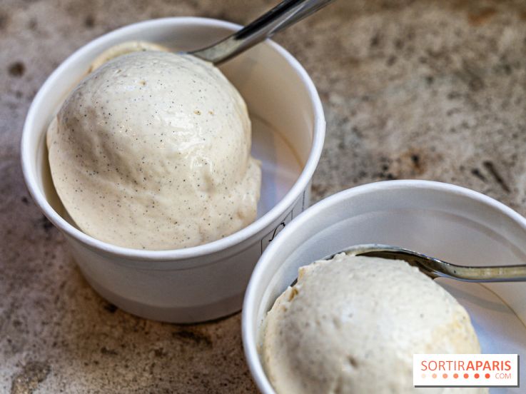 Des glaces turbinées minute chez Jacques Genin, les meilleures glaces de Paris