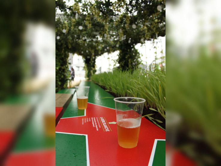 Le Jardin du Brasseur Heineken sur le Parvis de la Défense