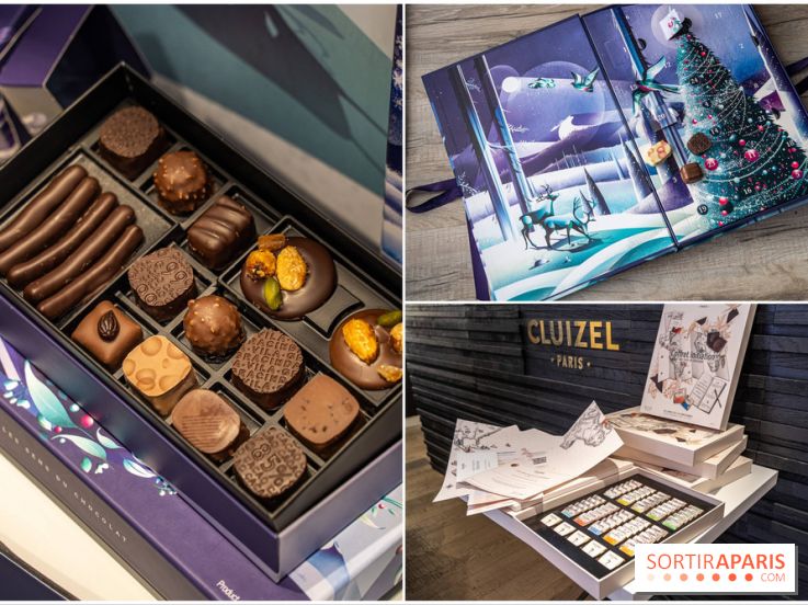 Les chocolats et le calendrier de l'Avent 2022 Cluizel