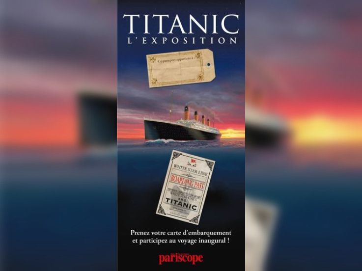 passeport découverte en famille, exposition titanic