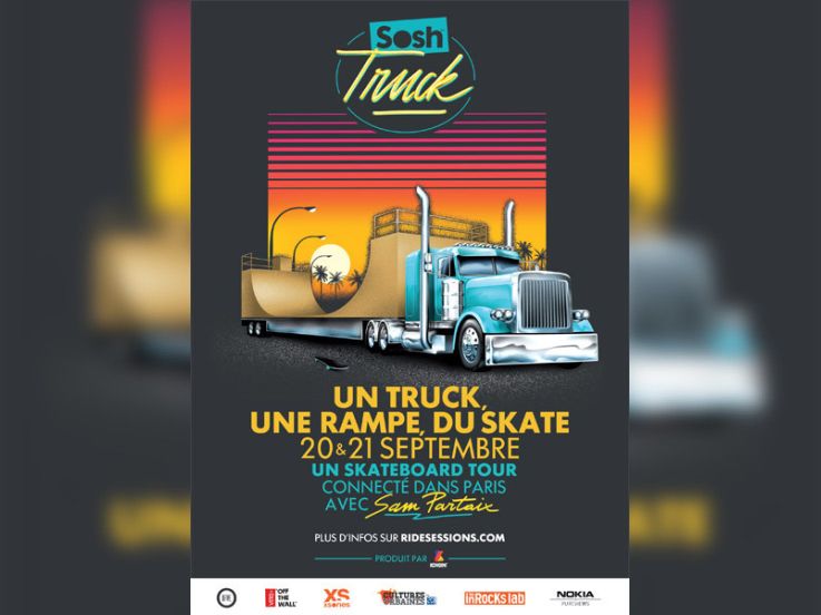 Sosh Truck débarque à Paris, jeu-concours