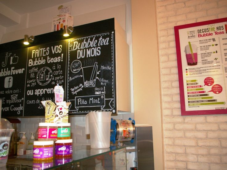 Bubble Fever Café : la folie des Bubble teas débarque à Paris 