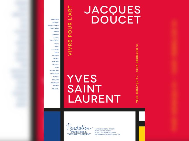 Jacques Doucet / Yves Saint Laurent : Vivre pour l'Art, à la Fondation Pierre Bergé