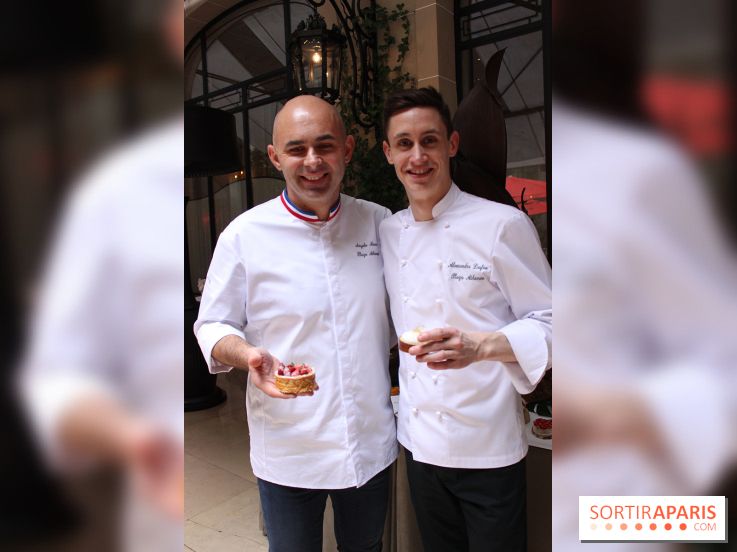 Les nouvelles pâtisseries du Plaza Athénée