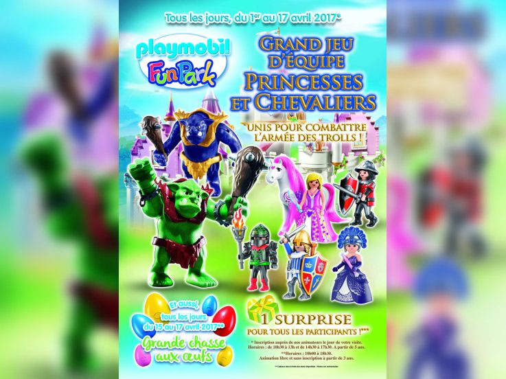 Playmobil Funpark pour les vacances de Pâques 2017
