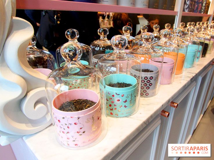 La première boutqiue Thé & Beauté de ladurée à Paris