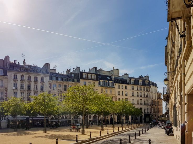 Place Dauphine à Paris